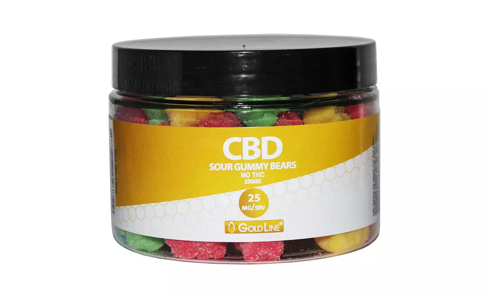 High Potency CBD Holiday Gummy Bears from Goldline - Second Medium