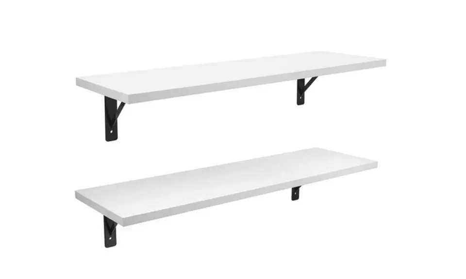 2PCS Display Ledge Shelf Floating Wall Shelves  - Second Medium