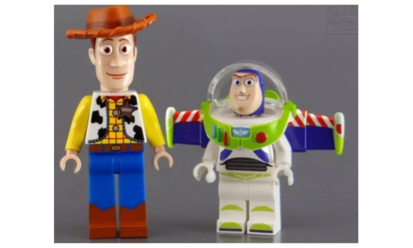 8 MiniFigure Toy Story Woody Buzz Lightyear Alien Zurg Building Blocks - Second Medium