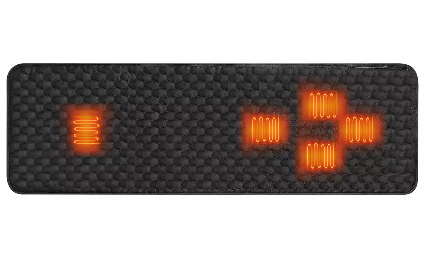LakeForest Electric Heated Sleeping Bag Liner USB Powered Heating Mattress Pad