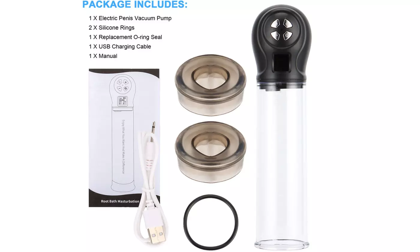 Electric Penis Pump Vacuum Enlargement Penile Extender