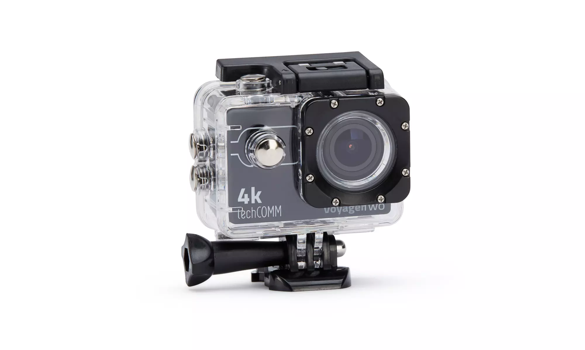 TechComm Voyager Two 4K 16MP Action Camera Sony CMOS Sensor Fish Eye - Primary Image