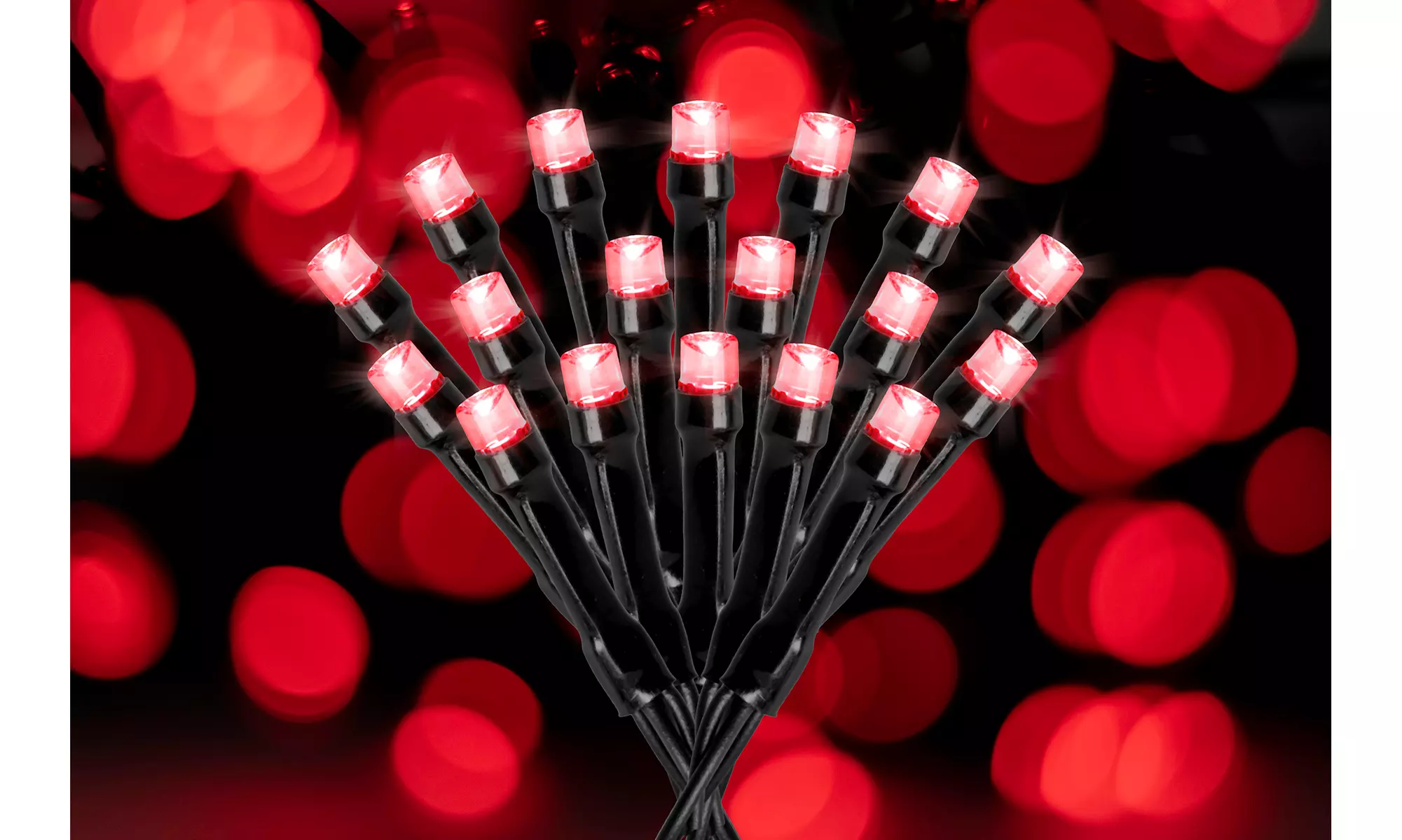 125LED Solar Powered String Lights. Multiple Colors & Quantities Available. 