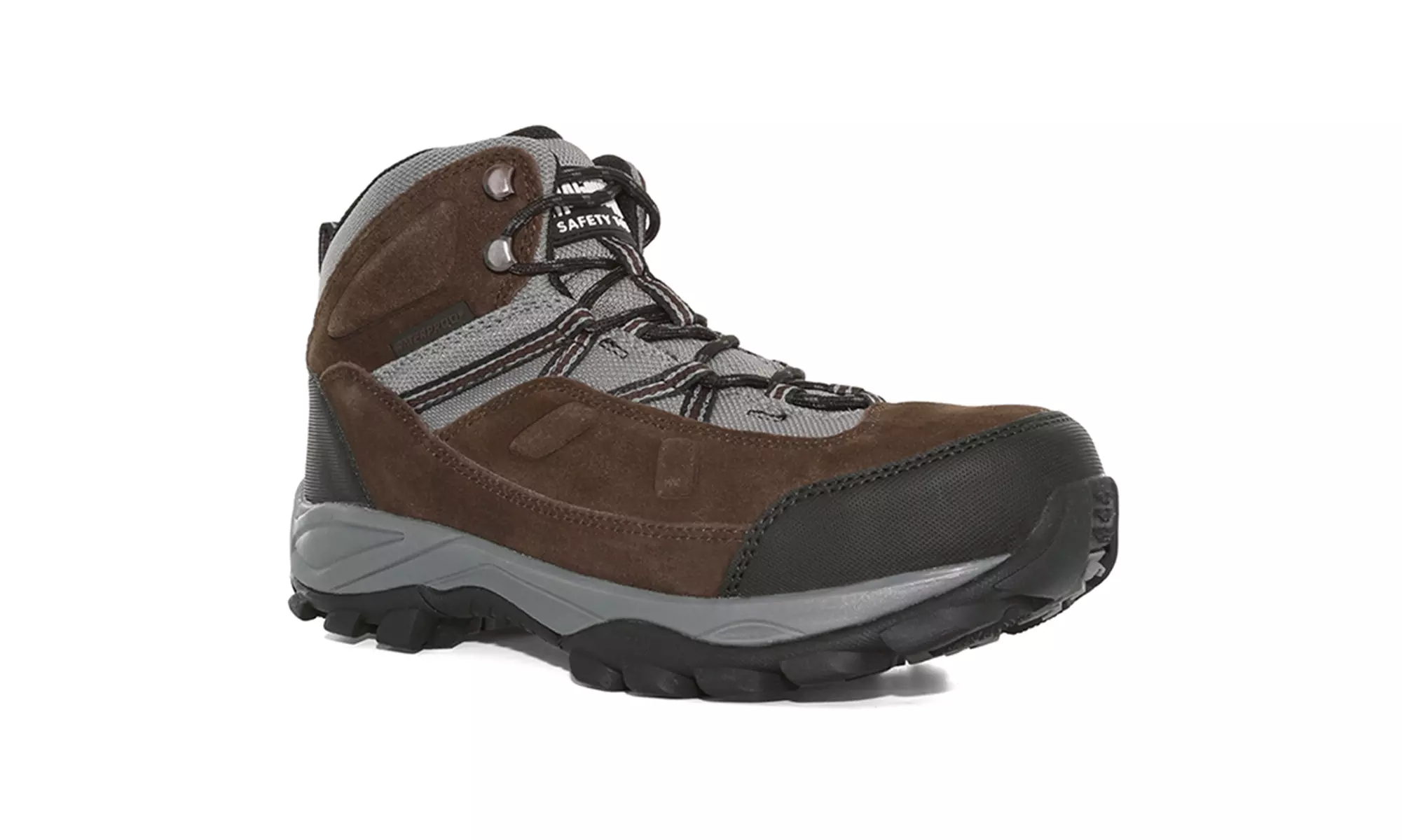 Magnum Men's Bridgeport Waterproof Steel Toe Boots, Chocolate / Charcoal - Primary Image
