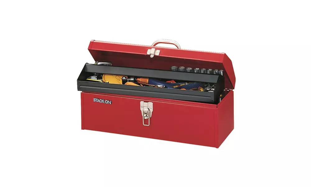 Stack-On 19" Multi-Purpose Hip Roof Tool Box - Primary Image