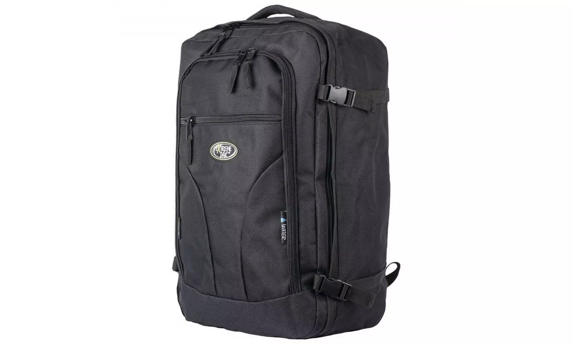 Extreme Pak 22" Carry-On Bag Backpack Black Luggage Overnight Travel - Primary Image