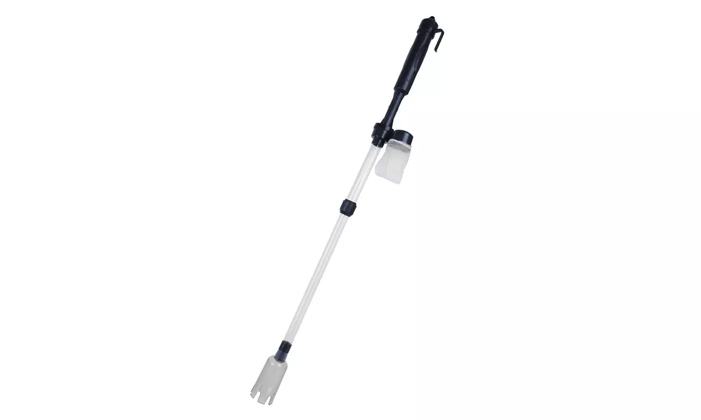 iMounTEK Battery-Operated Aquarium Vacuum Gravel Cleaner & Fish Tank Filter - Primary Image