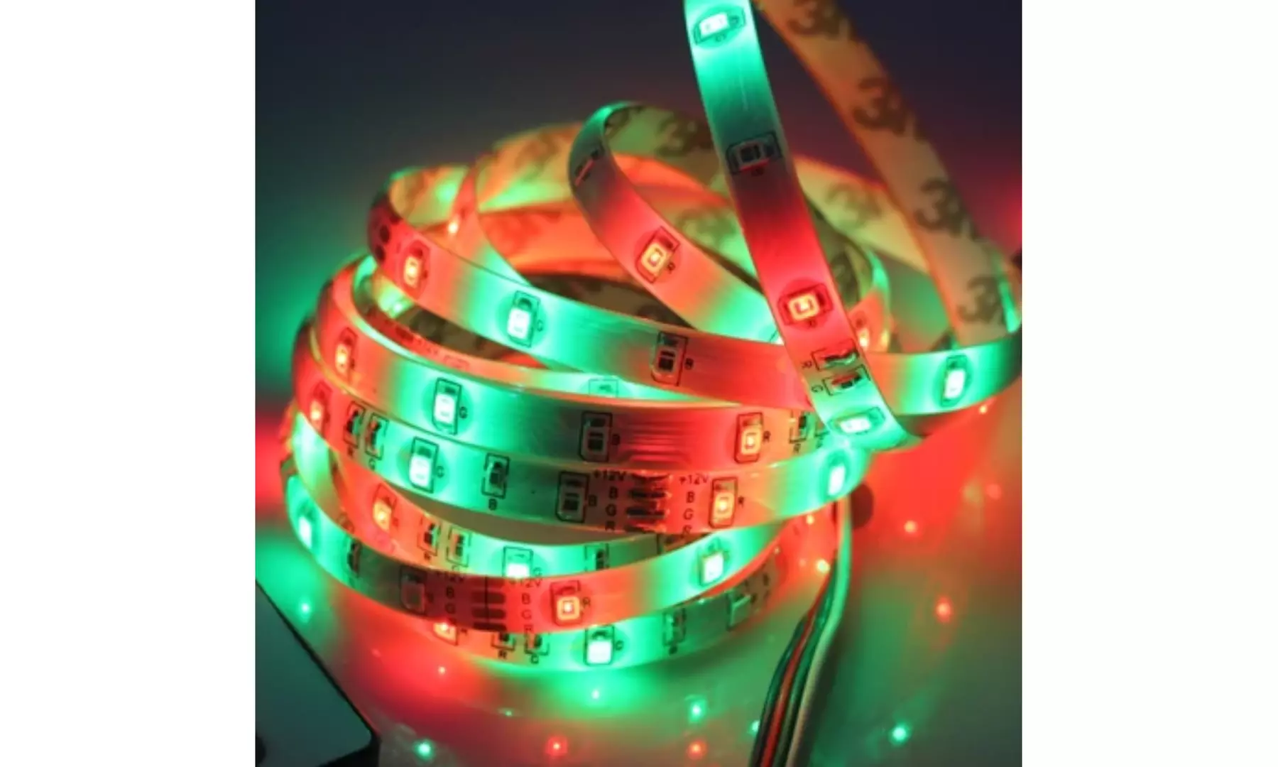16 Feet 300 LED Waterproof Light Strip With IR Remote Control - Primary Image