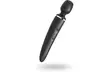 Satisfyer Wand-er Woman Silicone Wand Massager -Waterproof, Rechargeable - Black - Second Medium