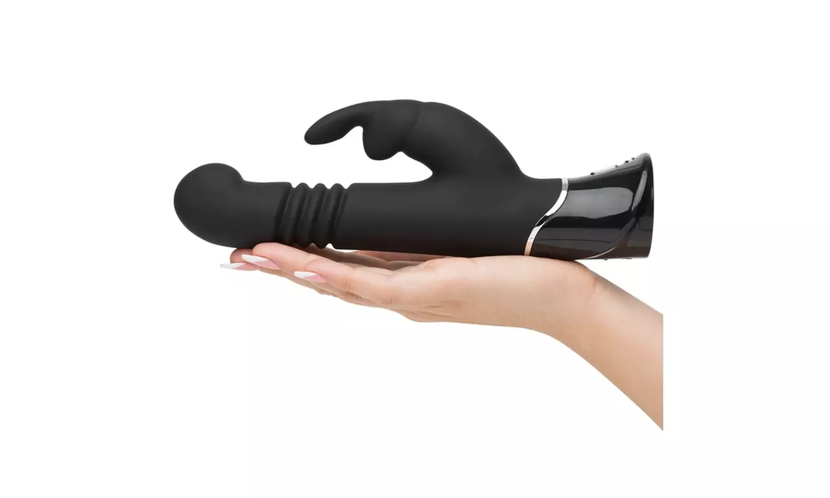 Fifty Shades of Grey Greedy Girl Rechargeable Thrusting G-Spot Rabbit Vibrator - Primary Image