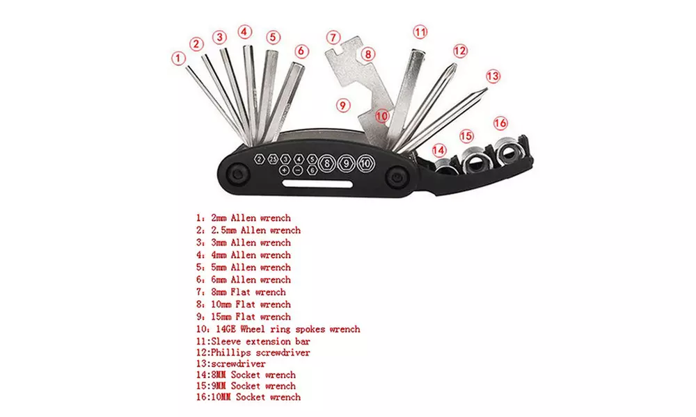 Multi-function Bicycle Repair Kit - Second Medium