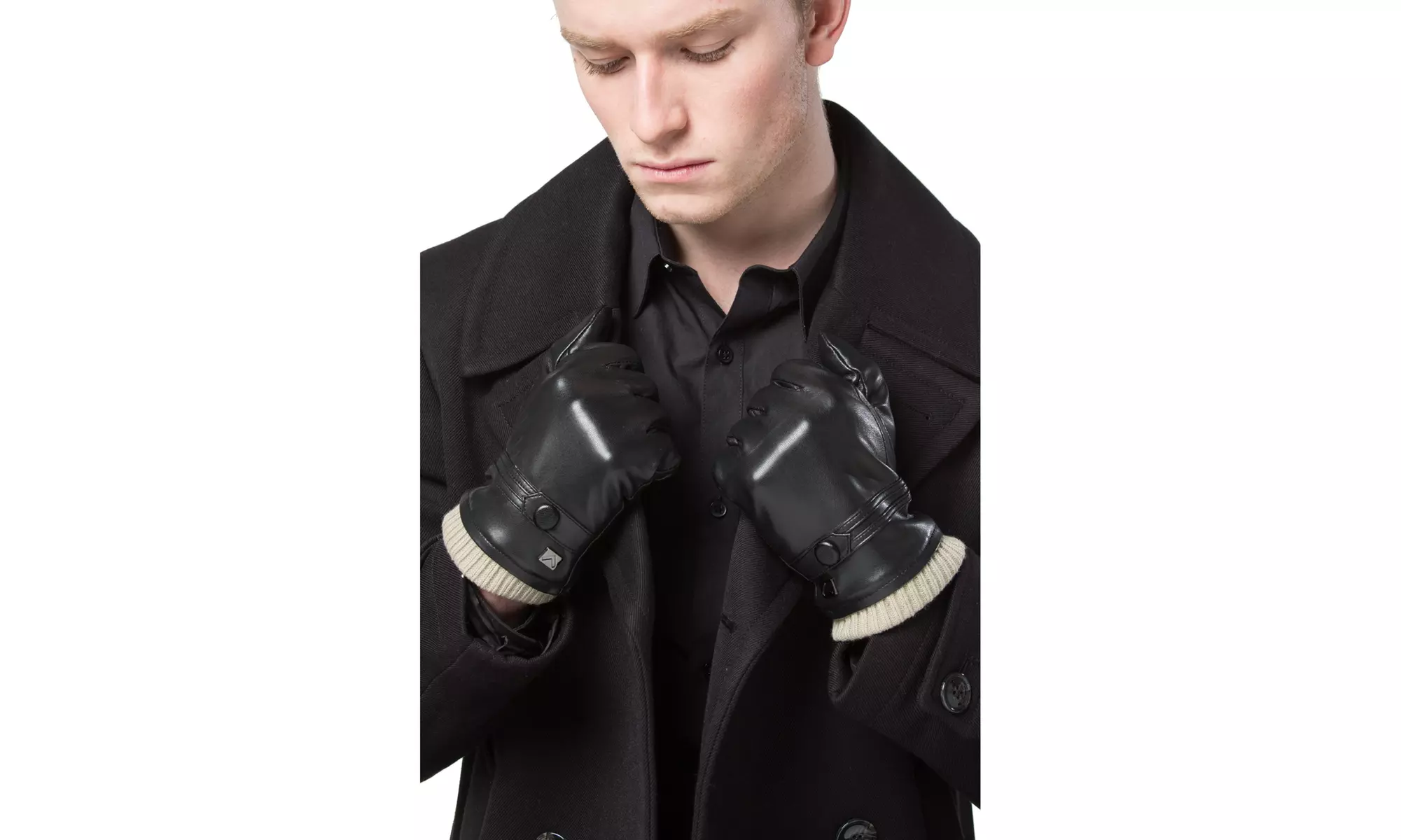 Gallery Seven Fashion Winter Gloves Mens - Lined - Touchscreen