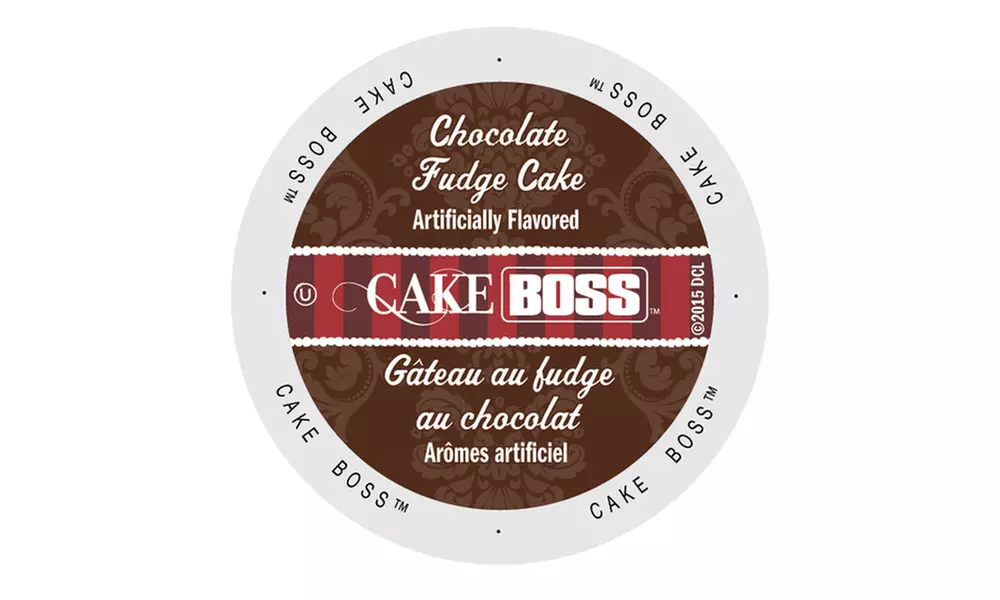 Cake Boss Chocolate Fudge Cake Coffee Single Serve Cups, 48 or 96 Count