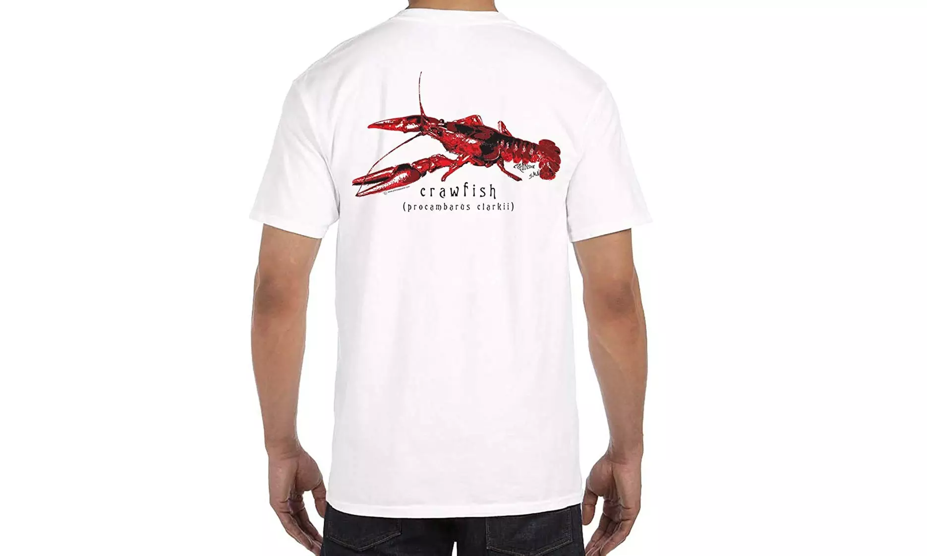 Phins Apparel Mens Crawfish T-Shirt - Primary Image