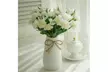 1PCS 10Heads Artificial Silk Carnation Flowers Bouquets Floral Mother's Day Gift - Second Medium