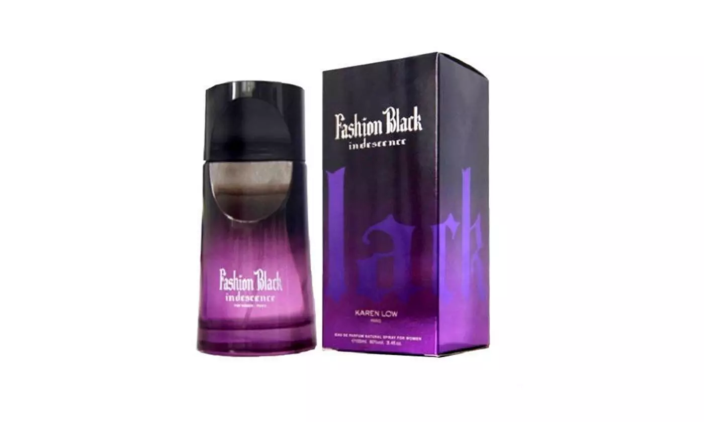 Fashion Black Indescence By Karen Low EDP 3.4 oz / 100 ml For Women - Primary Image