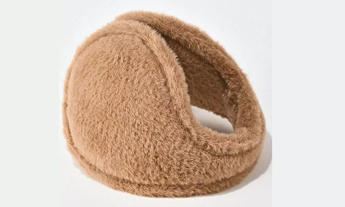Unisex Winter Foldable Faux Fur Earmuffs 