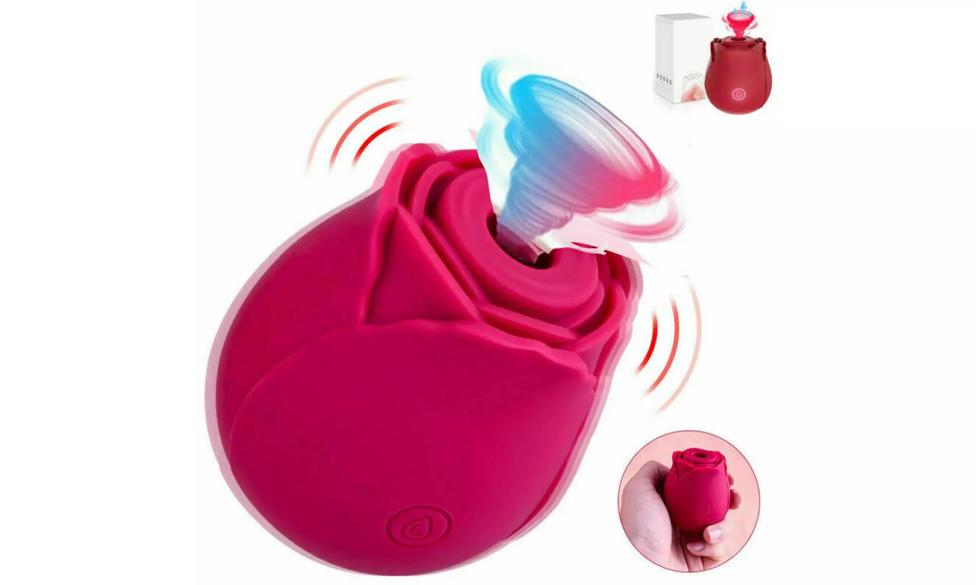 Up To 82% Off on Rose Shape Vibrator 10-Speed 