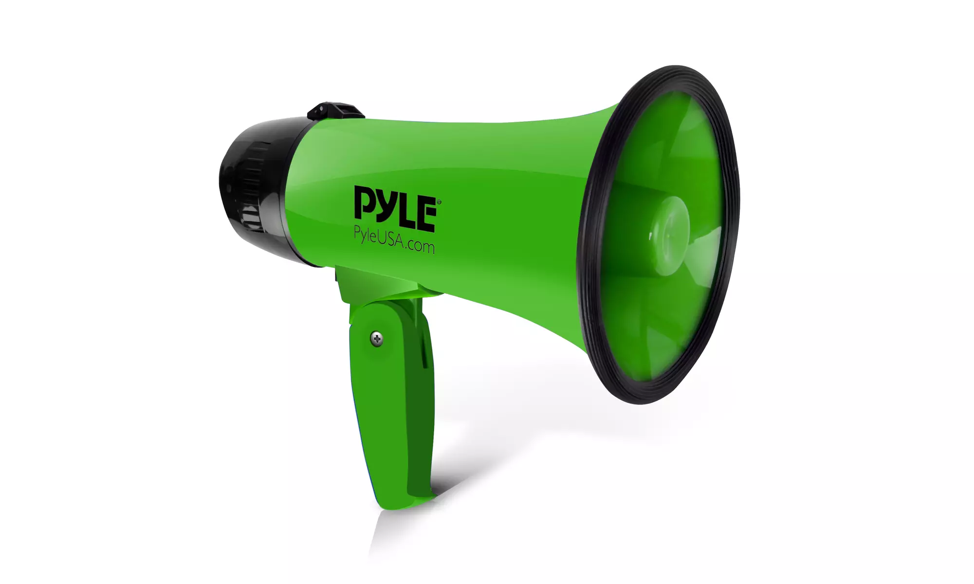 Compact & portable megaphone speaker with siren alarm mode, battery operated - Primary Image