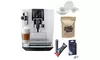 Jura 15150 J6 Coffee Machine, Brilliant Silver Bundle