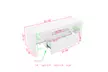 Elegant Household Decoration LED TV Cabinet with Single Drawer White - Second Medium