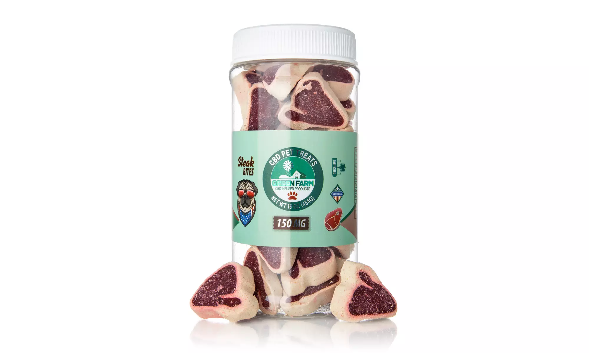 Delicious CBD Dog Treats for Fur-Babies of all sizes from Green Farm