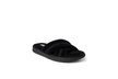 Dearfoams Mens Caden Terry Crossband Slide Slippers - Second Medium
