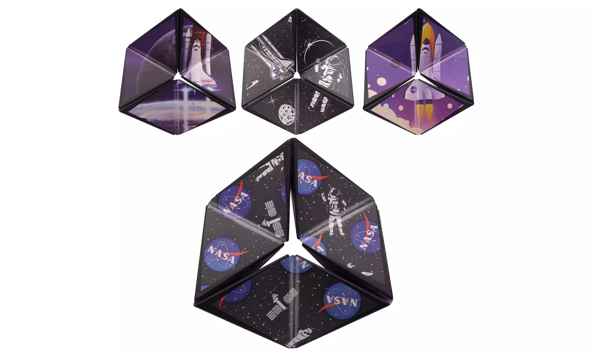 NASA Space Anomaly Magic Star  Transforn from star to cube - Primary Image