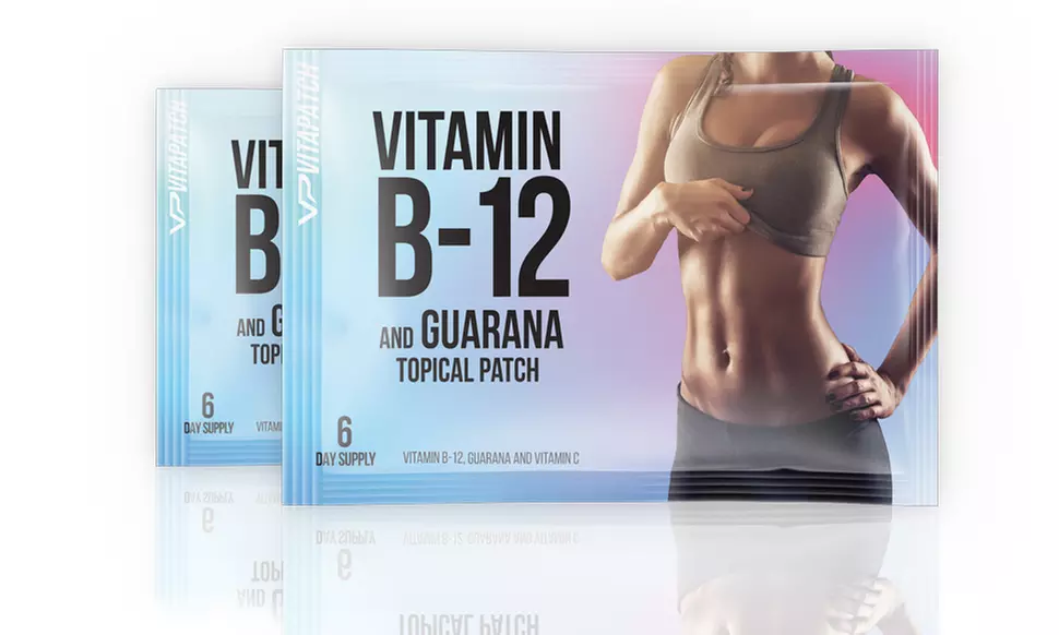 Vitamin B-12 and Guarana Slimming Patches (1- 2- or 3- Pack)