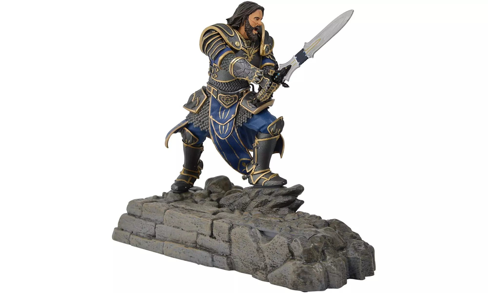 Swordfish SFW-PD1000L Tech Warcraft, Lothar Statue Phone Charging Dock - NEW - Primary Image