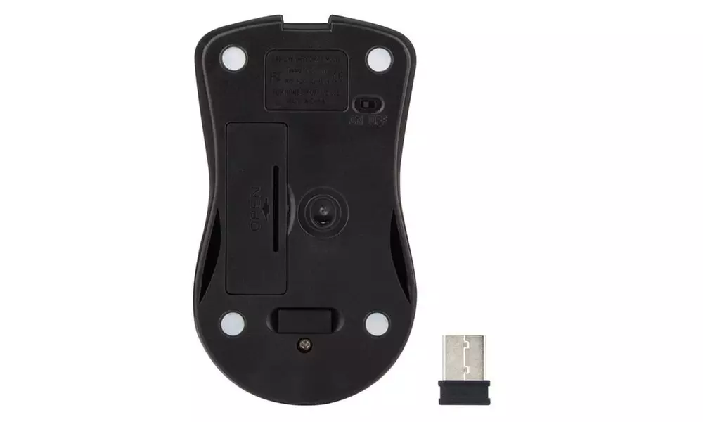 Insten 2.4GHz Wireless Cordless Optical Mouse Mice USB Receiver Green - Second Medium