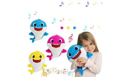 Baby Shark Plush Singing Plush Toys Music Doll English Song Toy Gift ...