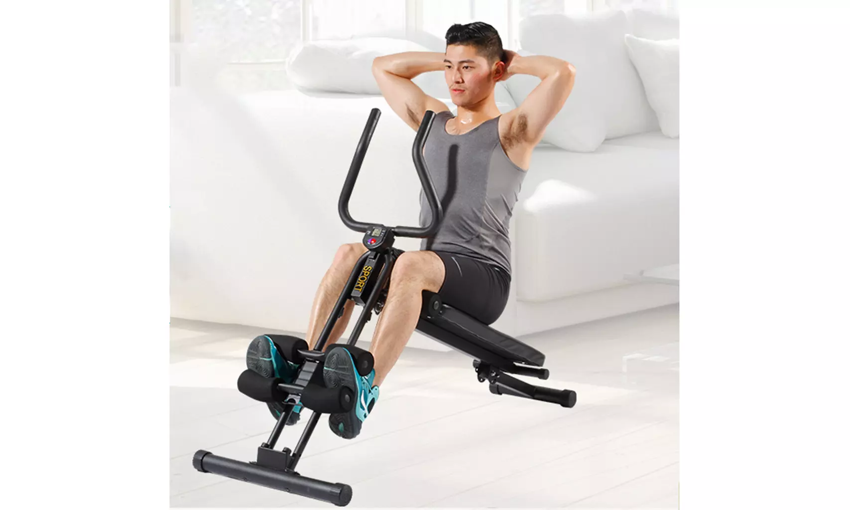 RitFit Adjustable/Foldable Utility Bench for Home Gym, Weightlifting - Primary Image