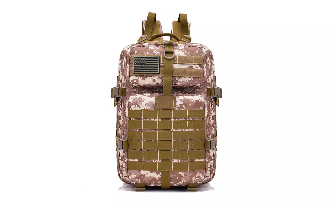 40L 900D Military Outdoor Tactical Backpack Hiking Camping Rucksack  - Second Medium