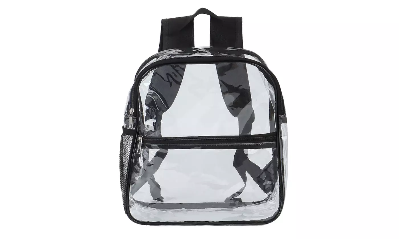 Clear Small Backpack Stadium Approved Water proof Transparent Backpack - Second Medium