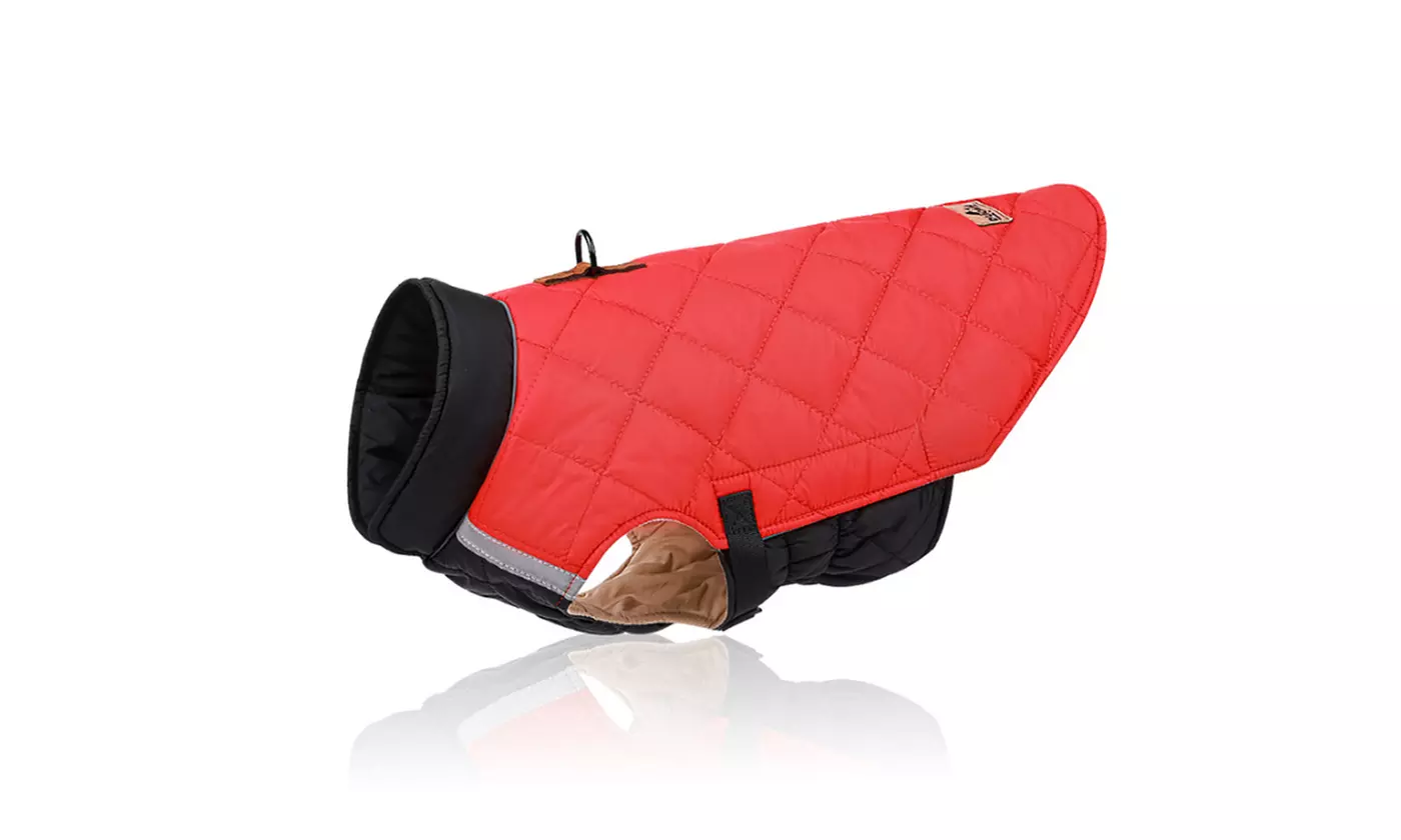 Winter Warm Quilted Dog Jacket, Waterproof Padded Coat Puppy Coat 