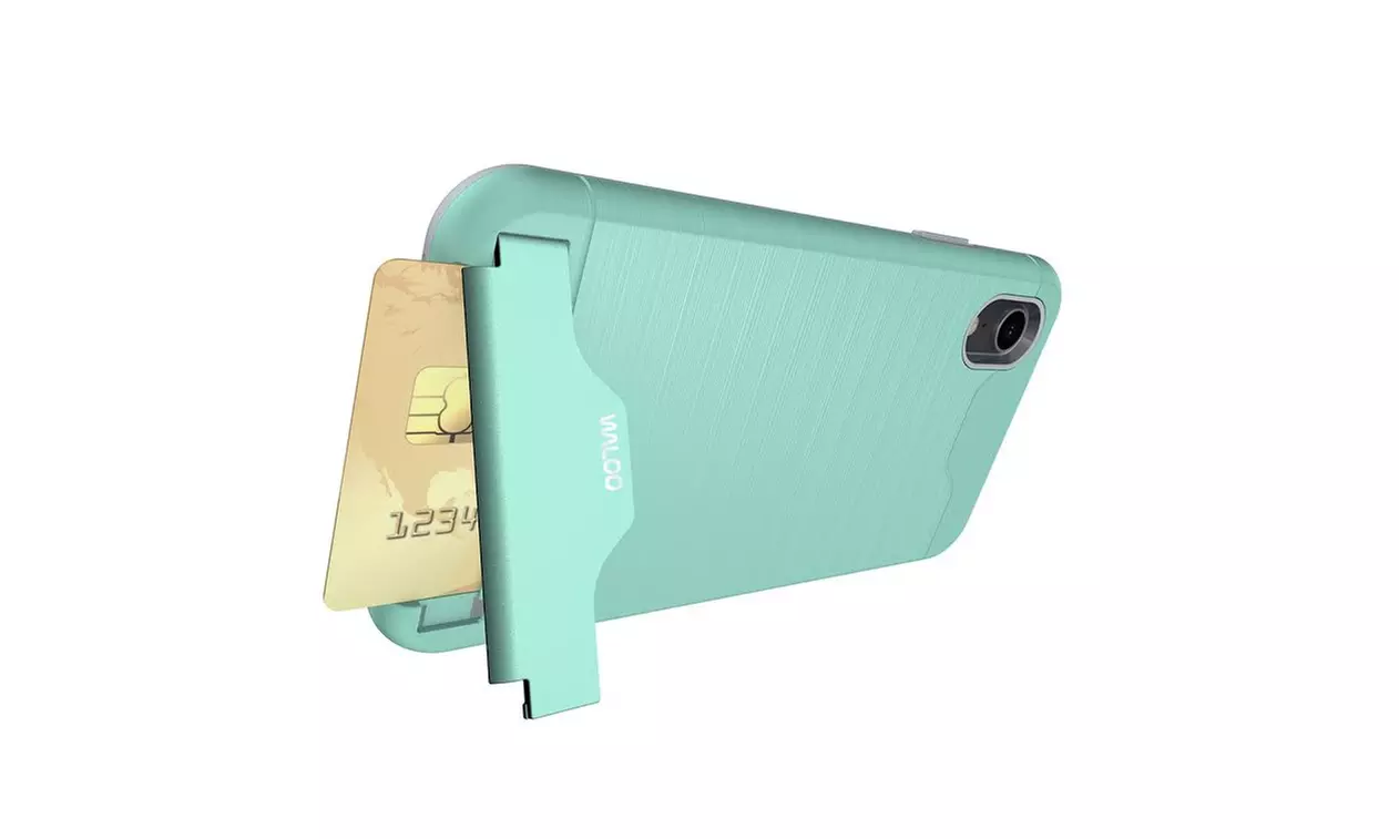 Waloo Brushed Kickstand Case for iPhones 