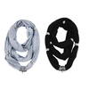 Image 1: New Fashionable Scarf with Moveable Slider Beads
