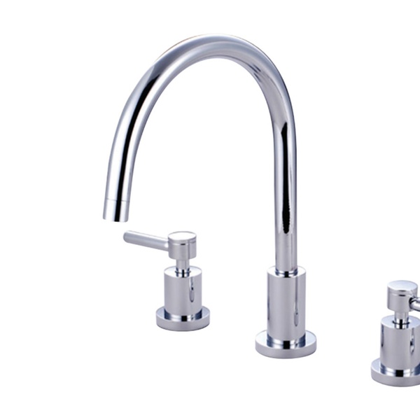 Kingston Brass Ks8721dl Concord Widespread Kitchen Faucet