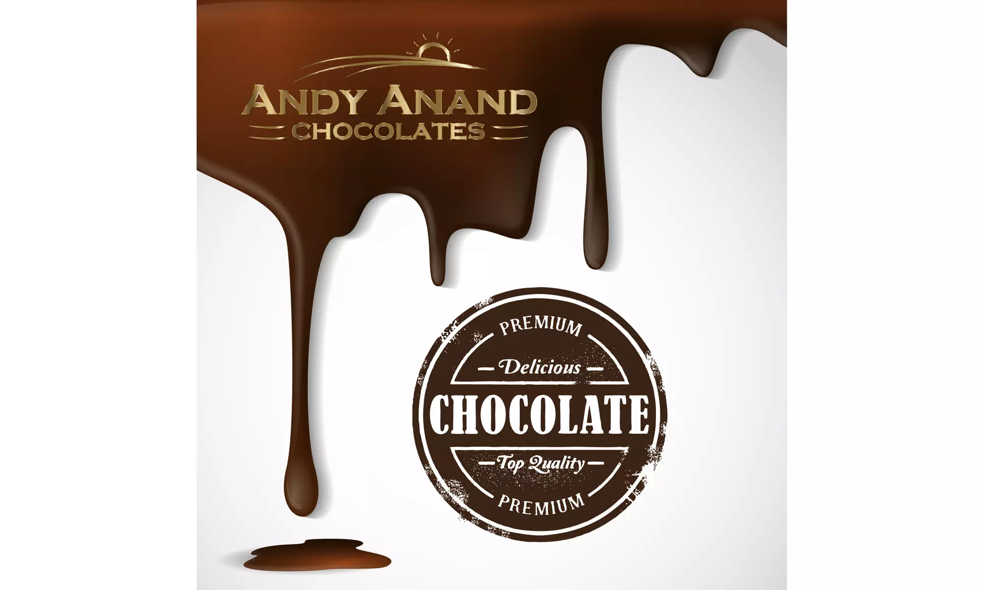 Andy Anand Milk Chocolate Peanut Butter Malted Milk Balls & Greeting Card - Second Medium