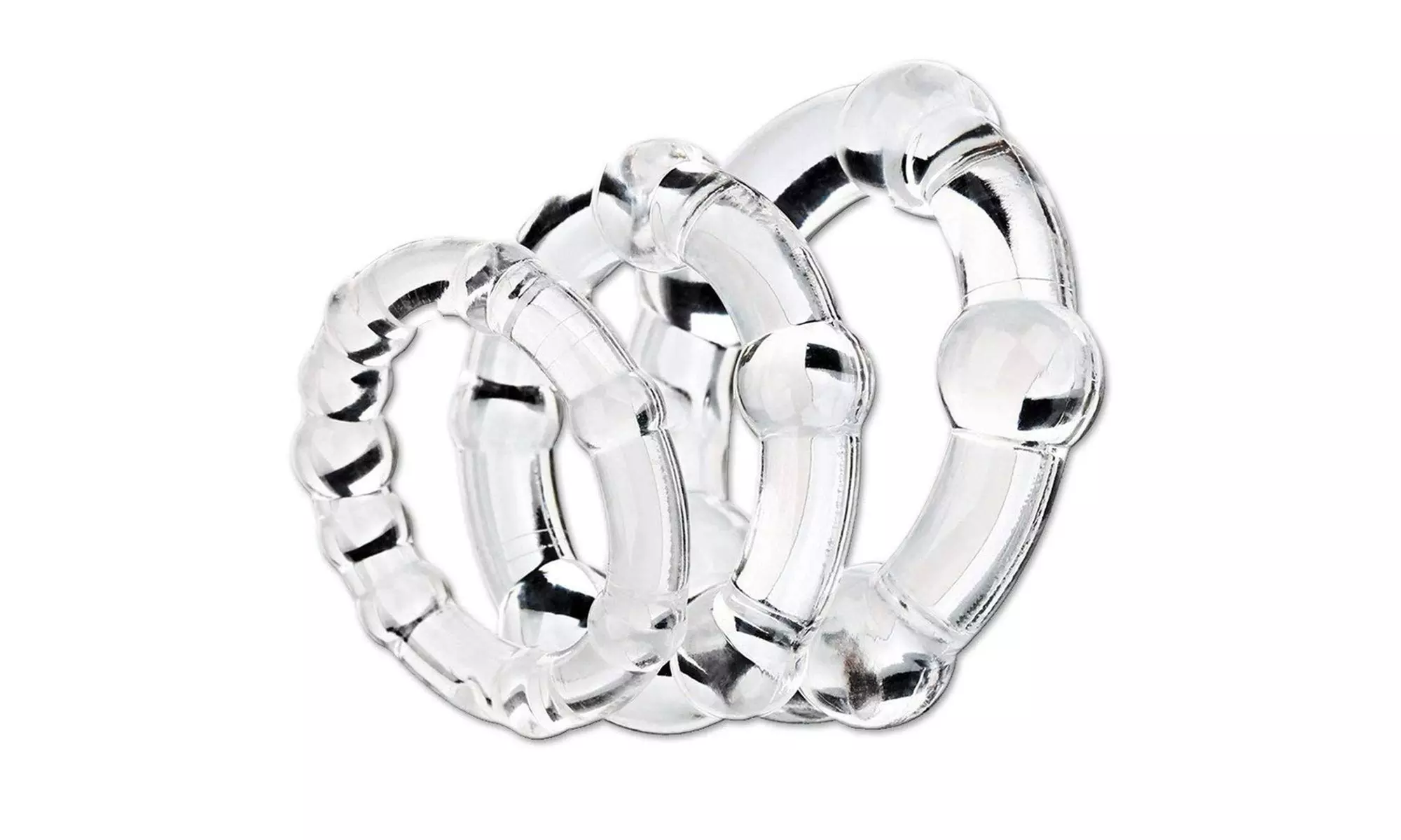 9 PCS Silicone Penis Ring Enhancer Prolong Sex Aid Tool