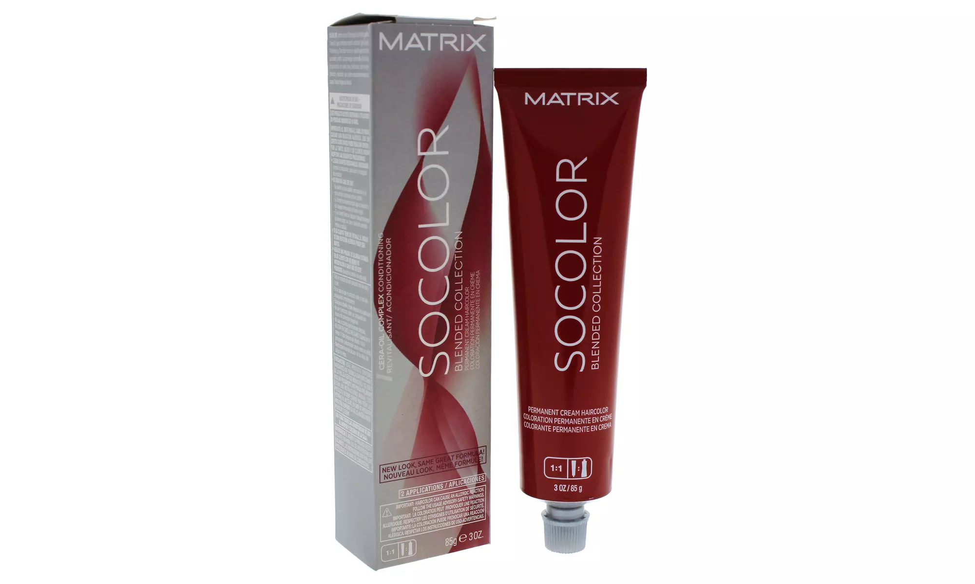 Matrix Socolor Blended Collection Permanent Cream Hair Color 4A   Dark Brown Ash - Primary Image