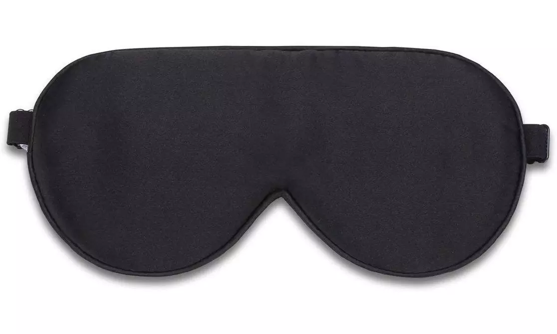 Alaska Bear Natural Silk Sleep Mask, Blindfold, Super Smooth Eye Mask - Primary Image