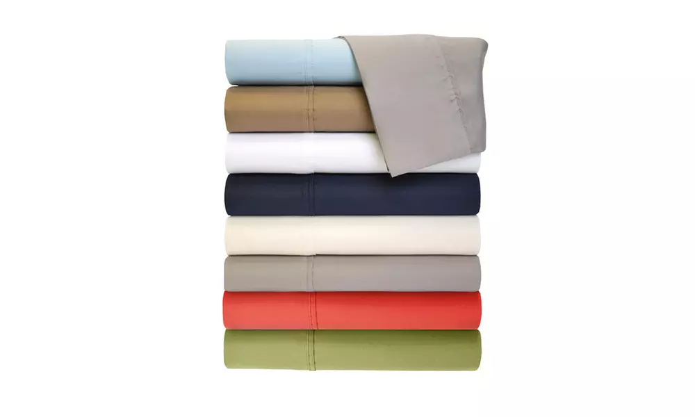 Superior 1200 Thread Count Solid Cotton Blend Duvet Cover Sets (3-Piece) - Primary Image