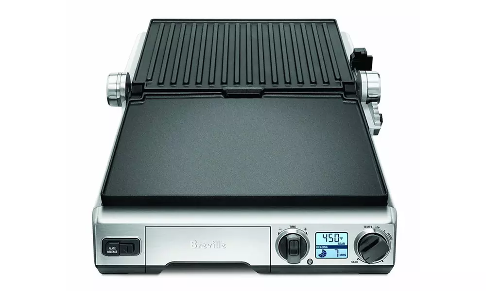 Breville Smart Grill with Element IQ & Interchangeable Plates - Second Medium