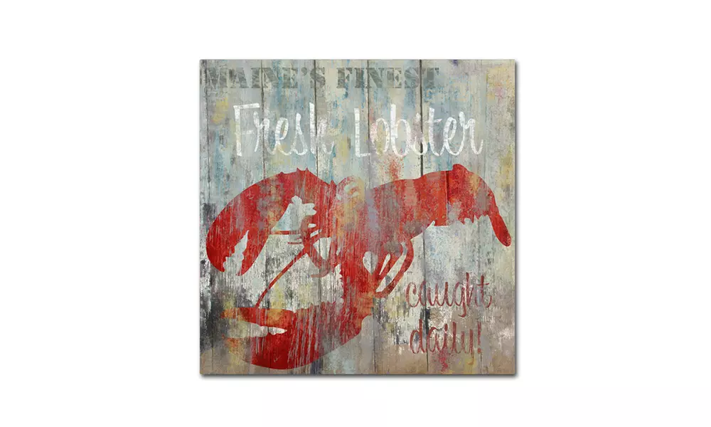 Color Bakery 'Restaurant Seafood III' Canvas Art - Primary Image