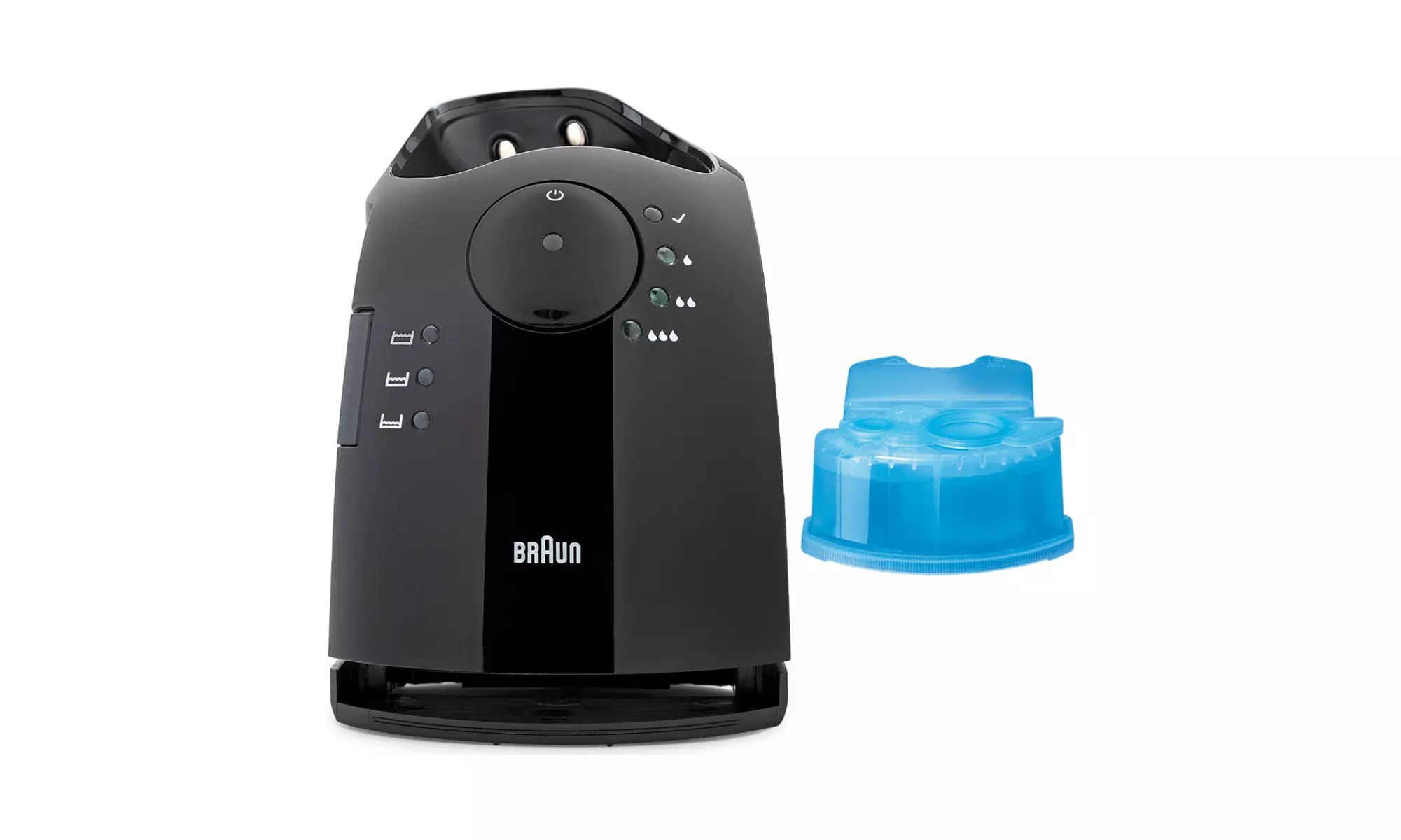 Braun Pulsonic Clean & Renew Base Unit with Clean and Renew Refills (Pack of 2) - Primary Image