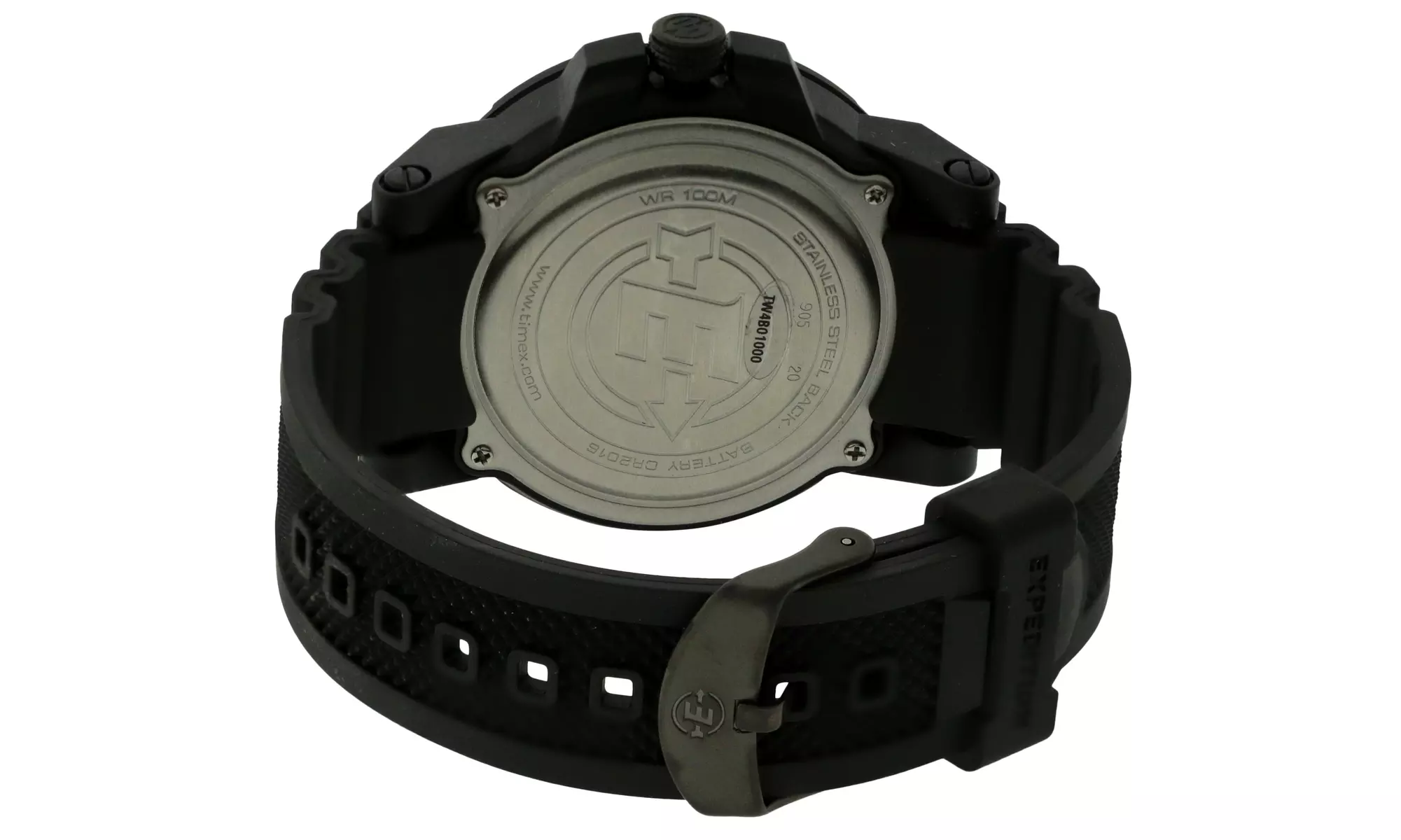 Timex Expedition Field Shock Black Resin Mens Watch TW4B01000 - Second Medium