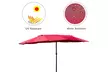 Costway 15' Outdoor Umbrella Double-Sided Twin Patio Umbrella with Crank Wine - Second Medium