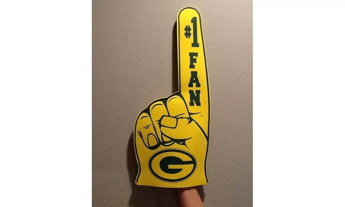 LSU Tigers  1 Fan Flat Foam Finger NEW! Free Shipping!!! - Second Medium